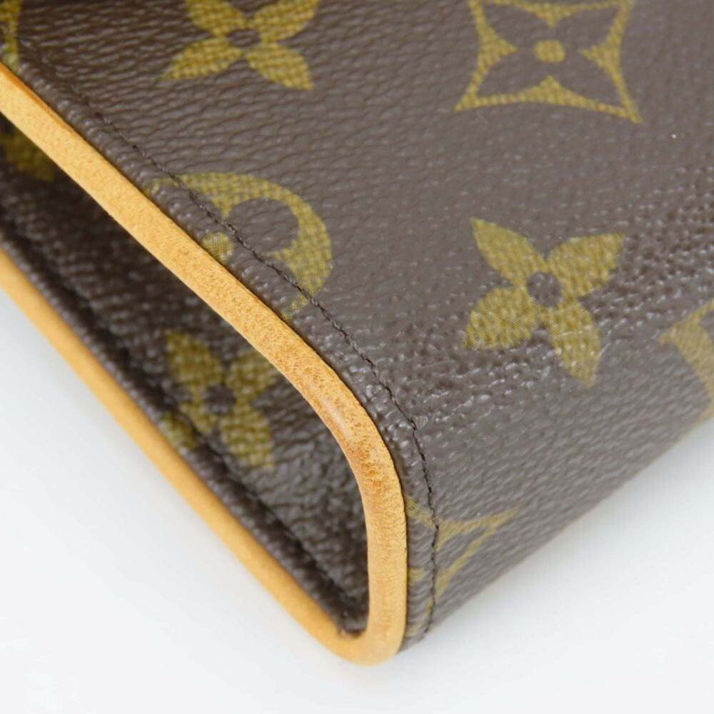 LOUIS VUITTON Authentic Brown Monogram Pochette Fanny Pack - Picture 7 of 16